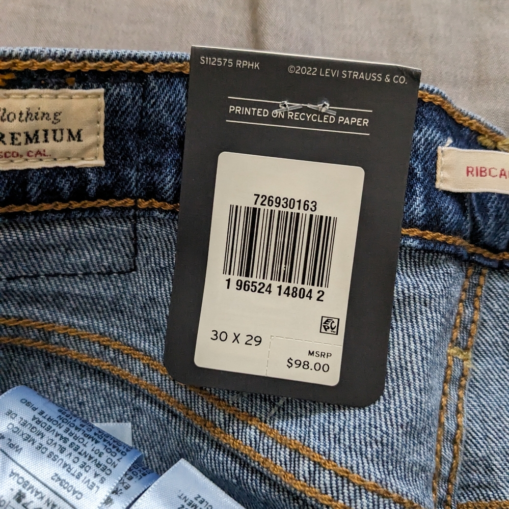 Levi's Ribcage Jeans Valley View - Picture 7 of 13